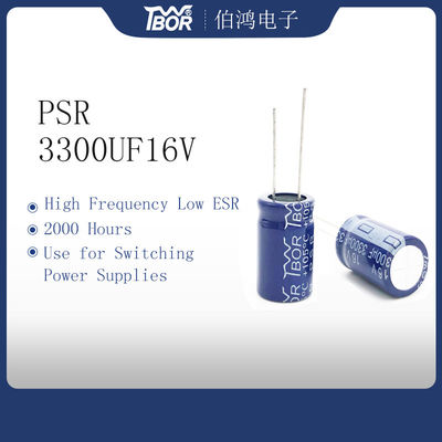 PSR 3300UF16V مصغرة مكثف تحويل التيار الكهربائي مكثف