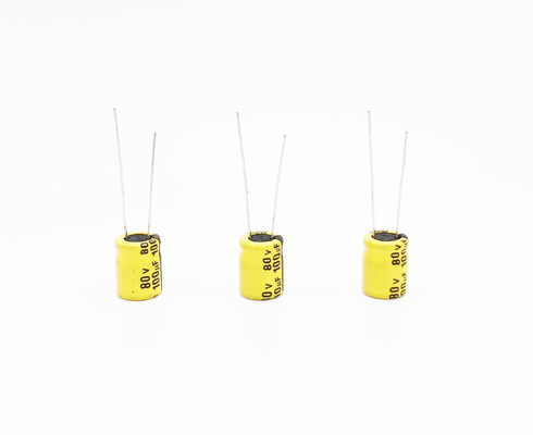 مكثفات إلكتروليتية بدرجة حرارة عالية TW BOR 100UF80V 10X13mm