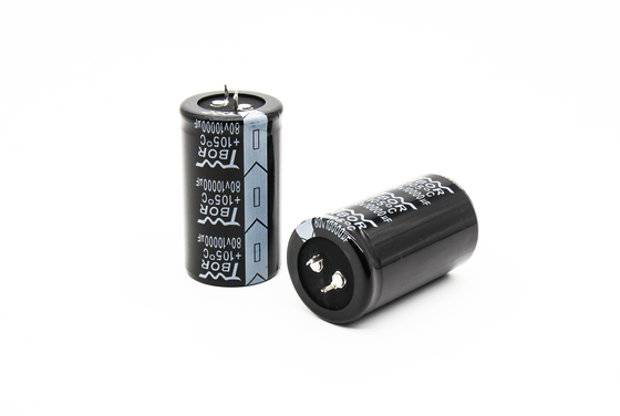 10000uf80v 35x60 Snap In Electrolytic Capacitors بنسبة 20٪ تحمل