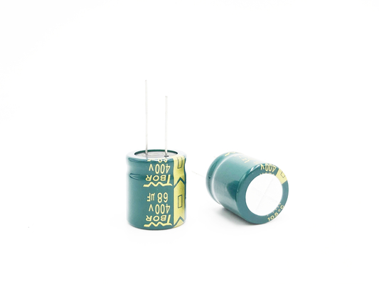 68UF400V شعاعي نوع LED مكثف ضوء