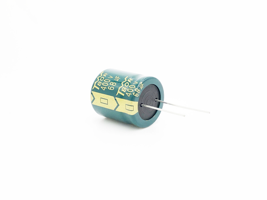 68UF400V شعاعي نوع LED مكثف ضوء