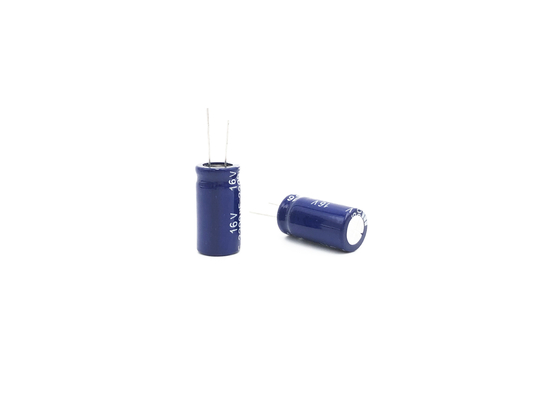 مكثف كهربائي من الألومنيوم عالي التردد ESR 2200UF16V 13X25mm