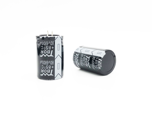 35X50mm 6800UF 80V مكثف ارتفاع درجة الحرارة كهربائيا المكثفات