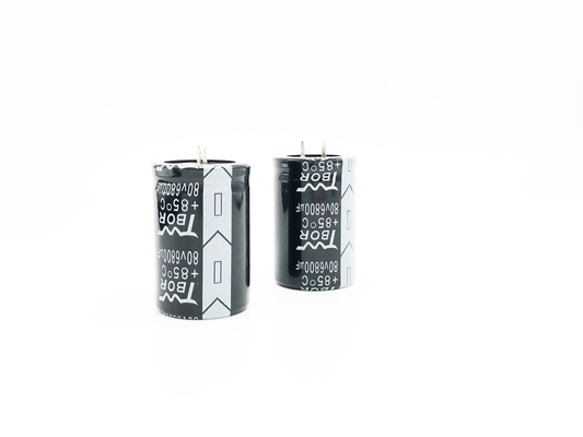 35X50mm 6800UF 80V مكثف ارتفاع درجة الحرارة كهربائيا المكثفات