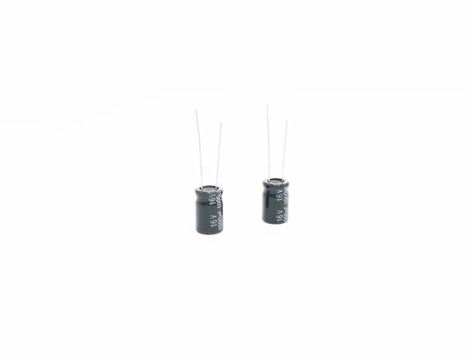 دوائر درجة الحرارة العالية مكثف مصغر 1000UF16V 10X16mm