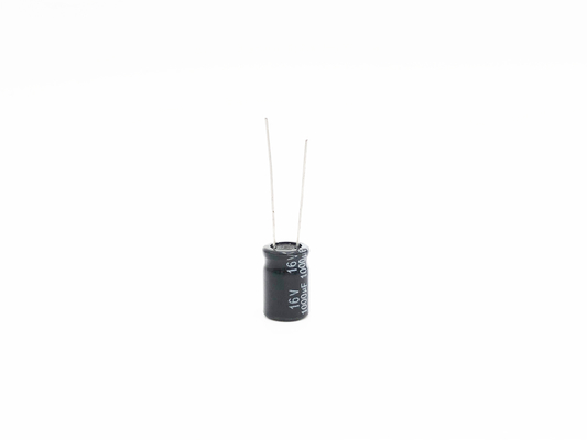 دوائر درجة الحرارة العالية مكثف مصغر 1000UF16V 10X16mm