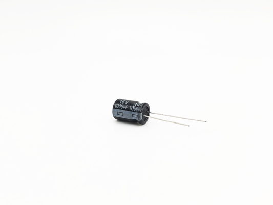 دوائر درجة الحرارة العالية مكثف مصغر 1000UF16V 10X16mm