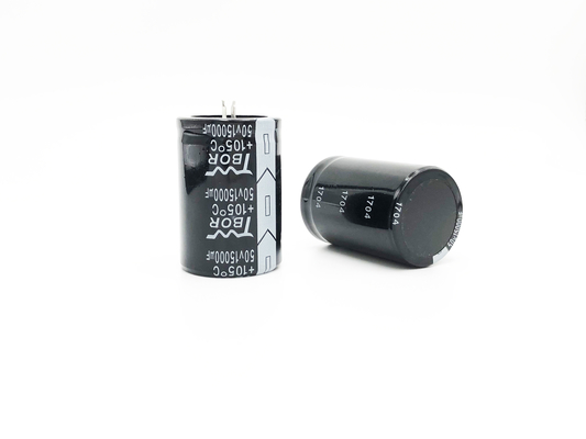 15000UF50V المفاجئة في مكثف 35X50MM لتبديل امدادات الطاقة