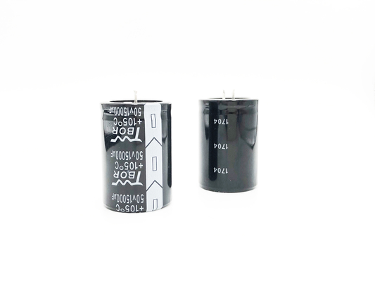 15000UF50V المفاجئة في مكثف 35X50MM لتبديل امدادات الطاقة