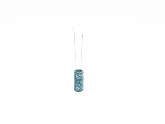 ISO9001 8X16MM شعاعي الألومنيوم المكثفات كهربائيا 10UF200V