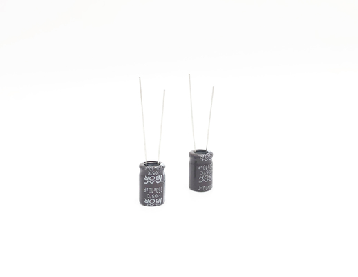 ISO9001 10X13MM الألومنيوم كهربائيا مكثف CFL 10UF 250V