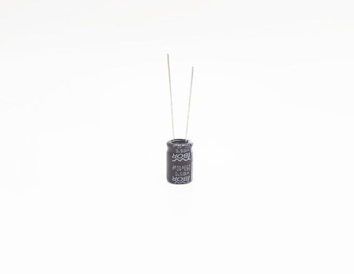 ISO9001 10X13MM الألومنيوم كهربائيا مكثف CFL 10UF 250V