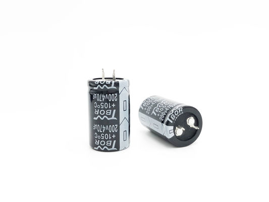 مكثف UPS كهربائيا عالي التردد 470UF200V تبديل مزودات الطاقة مكثف