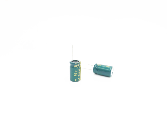 PHR 220UF 50V مكثف كهربائي من الألومنيوم عالي التردد للضوء LED