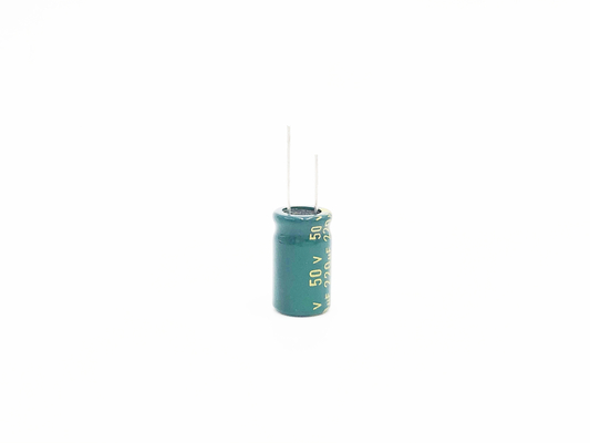 PHR 220UF 50V مكثف كهربائي من الألومنيوم عالي التردد للضوء LED