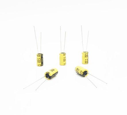 56UF35V SMT Electrolytic Capacitor 6.3x11mm مكثفات التحليل الكهربائي ذات درجة الحرارة العالية