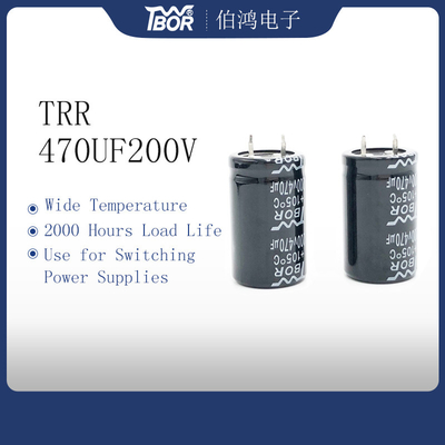 LOW ESR 470UF 200V كهربائيا مكثف 22X40MM دليل على الانفجار