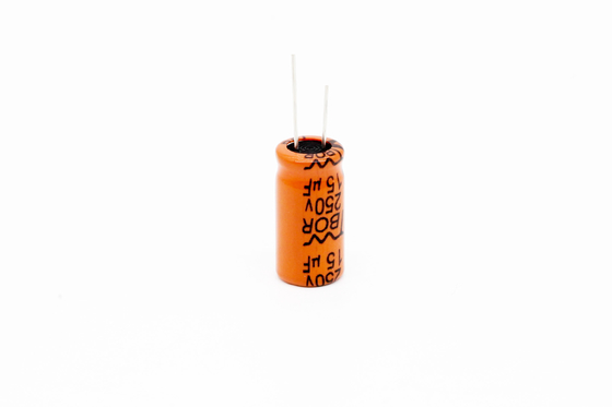 البرتقالي 22X45MM CFL الألومنيوم كهربائيا مكثف 120uF450V