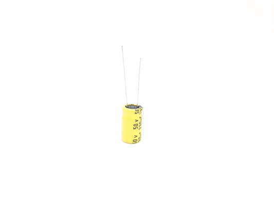 مكثف إلكتروليتي منخفض التردد عالي التردد 330UF50V 10x16 مللي متر