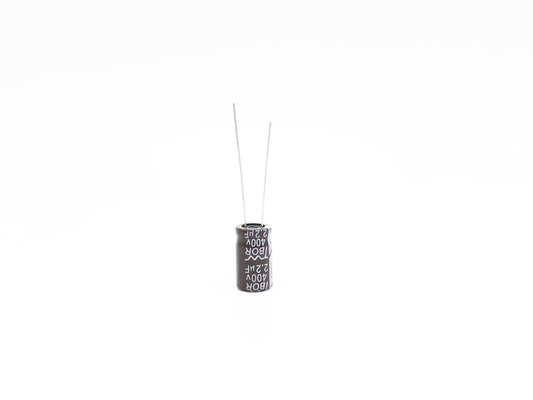 2.2UF400V مكثف كهربائي عالي الجهد 8X12mm مكثفات تيار تموج عالي