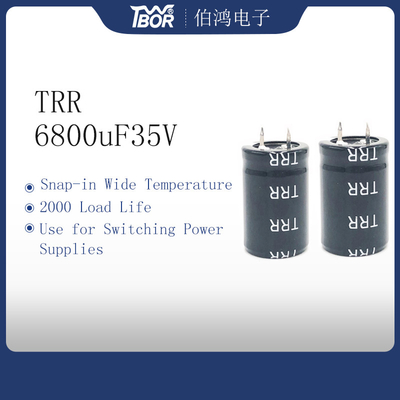 6800UF100V 25x30mm المفاجئة في مكثف UPS تبديل إمدادات الطاقة