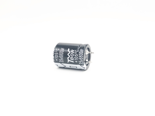 6800UF100V 25x30mm المفاجئة في مكثف UPS تبديل إمدادات الطاقة