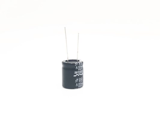 68UF400V مكثف درجة حرارة عالية الطاقة الكهروضوئية 18x20mm