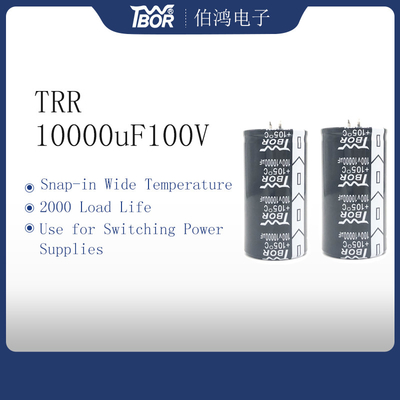 10000UF100V UPS مكثف تحويل الطاقة 35X80MM المفاجئة في مكثف