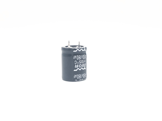 180UF450V 25x40mm المفاجئة في مكثف الطاقة درجة حرارة واسعة بنفايات