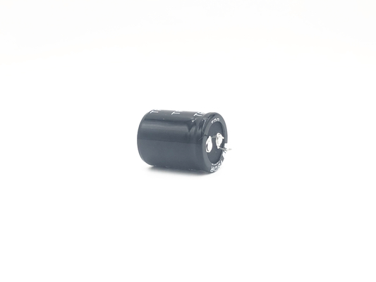 180UF450V 25x40mm المفاجئة في مكثف الطاقة درجة حرارة واسعة بنفايات